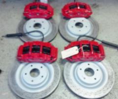 06-13 Corvette C6 Z06 Rotors And Calipers Full Set